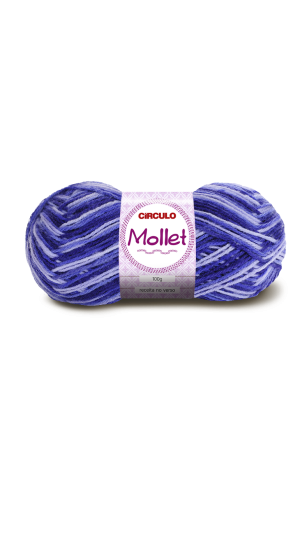 LÃ MOLLET 40G. MULTICOLOR VINHEDO 9563