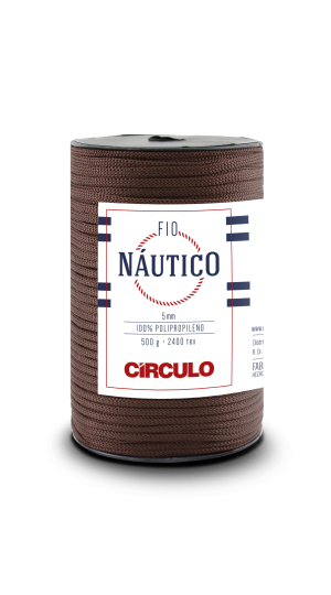 FIO NÁUTICO CIRCULO COR 7382 - CHOCOLATE