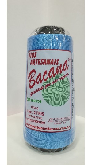 LINHA BACANA 030 AZUL ATLÃNTICO