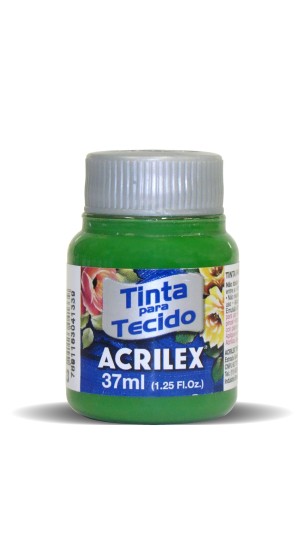 TINTA TECIDO VERDE MUSGO 513 ACRILEX