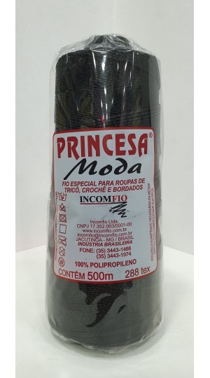 LINHA PRINCESA MODA 21 PRETO