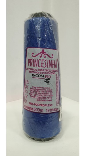 LINHA PRINCESINHA MODA 16 AZUL TOPAZIO