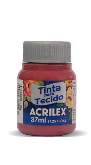 TINTA TECIDO VERMELHO QUEIMADO 588 ACRILEX