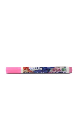 MARCADOR P/ TECIDO ACRILPEN ROSA 537 ACRILEX