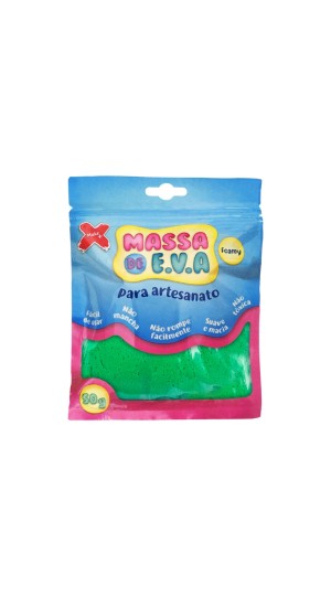 MASSA DE EVA 50G. VERDE ESCURO MAKE MAIS