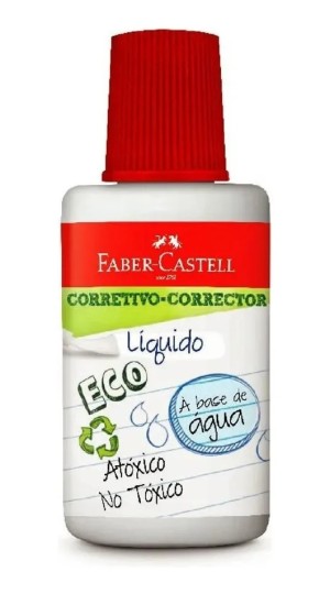 CORRETIVO LIQUIDO BRANCO 18ML. FABER CASTELL