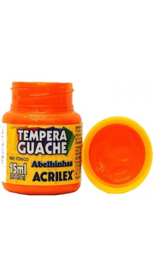 TINTA GUACHE LARANJA 517 15ML  ACRILEX